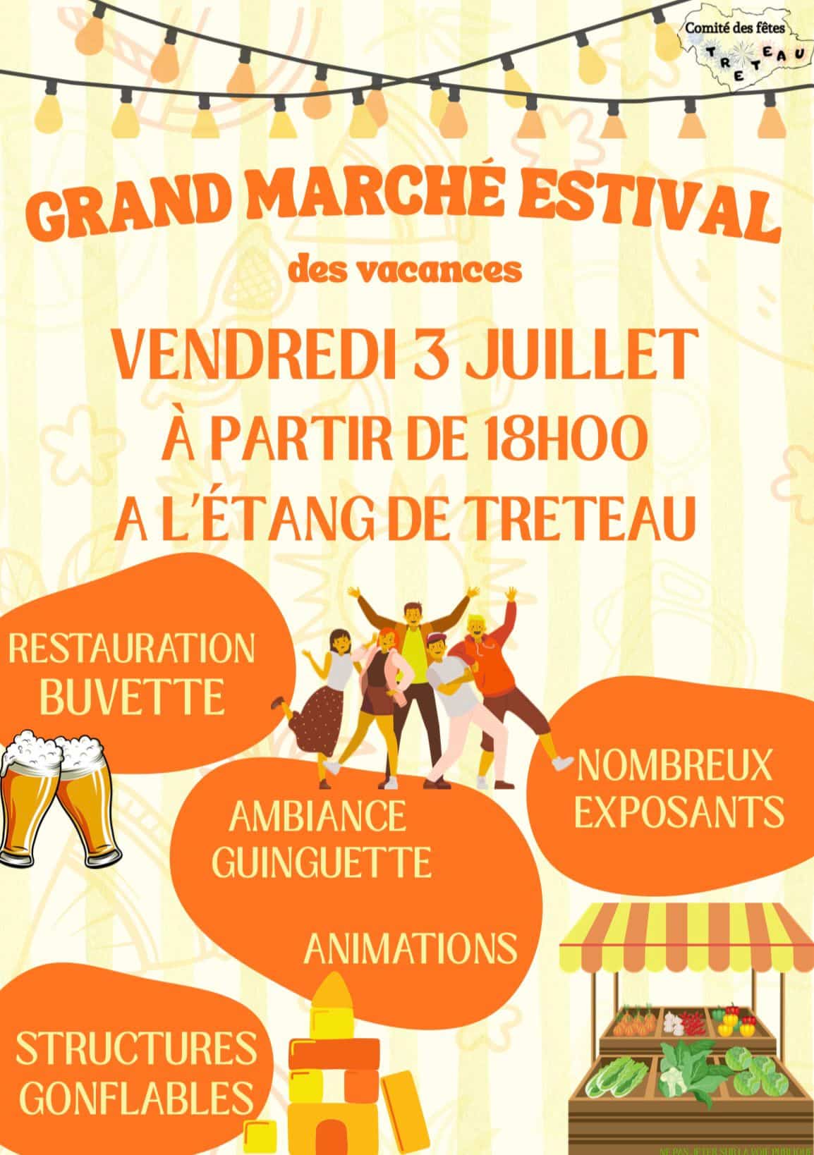marché estival treteau 3-07-26